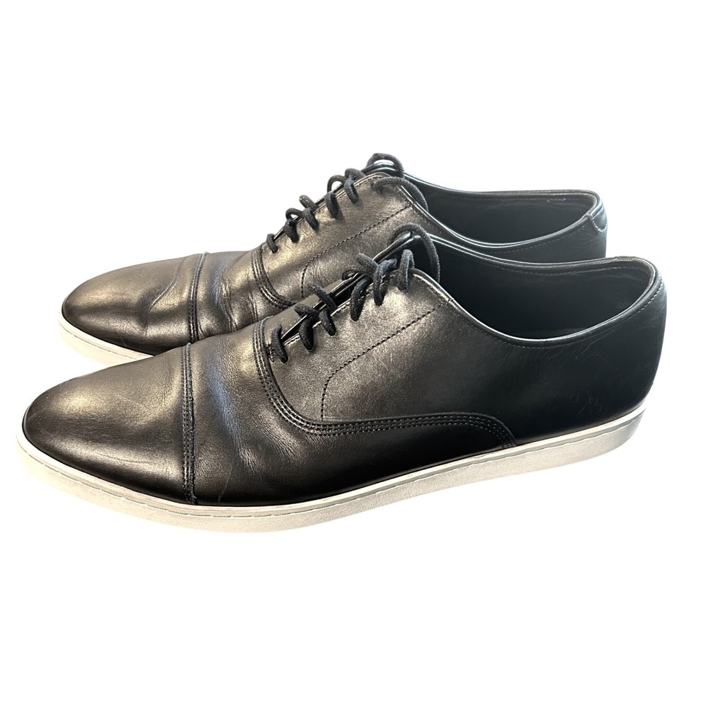 Allen Edmonds Park Avenue Men's Size 10 Oxford dress Leather sneakers black